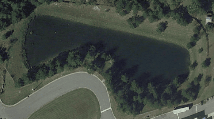 Retention Pond Aerial