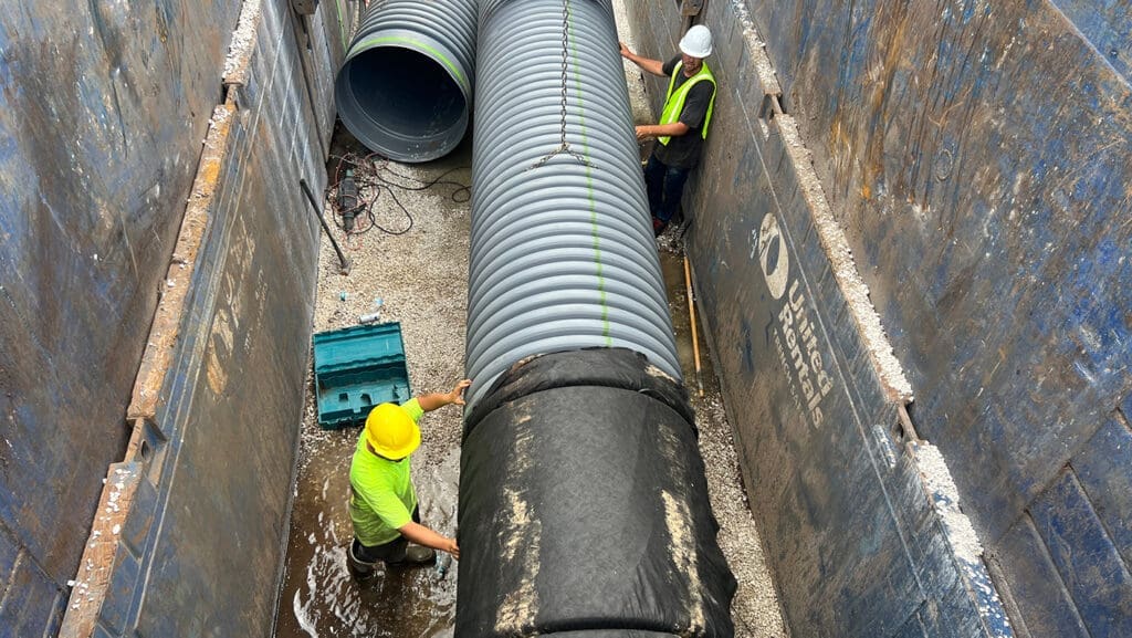 pipe repair by AQUALIS