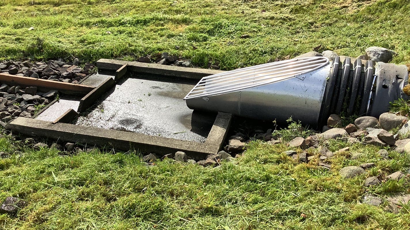 stormwater outfall