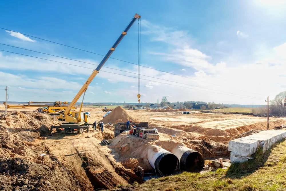 heavy equipment construction