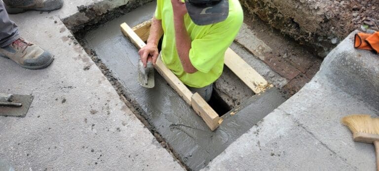 reframe catch basin
