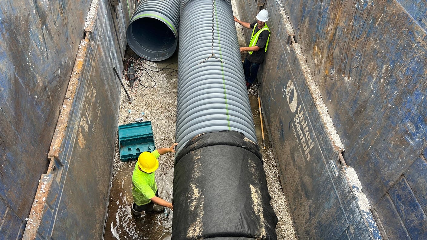 pipe repair by AQUALIS